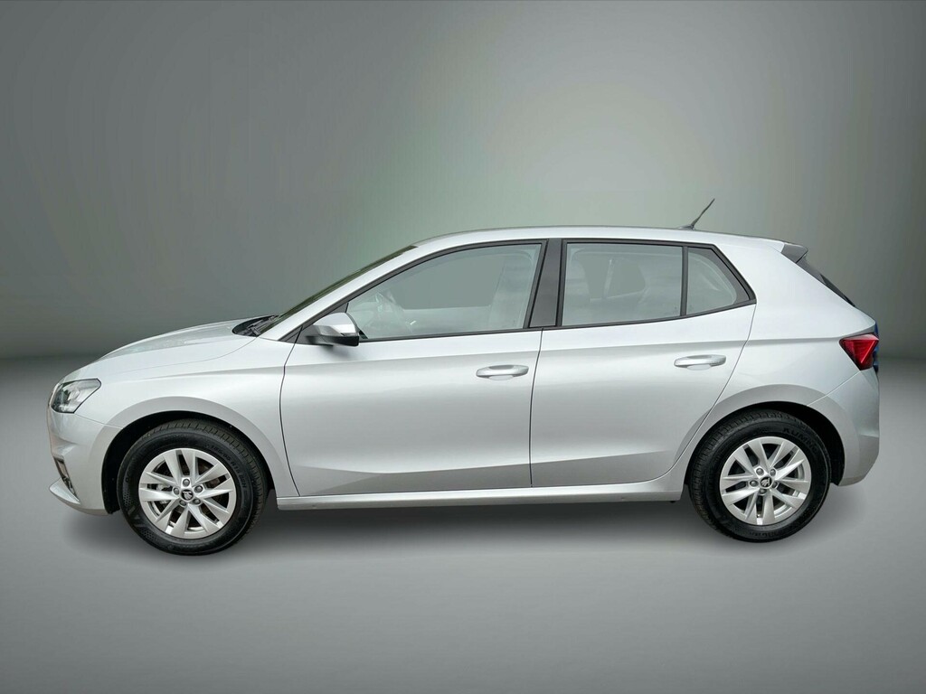 Skoda Fabia 1.0 Tsi Se Edition Euro 6 Ss GD25ANP Silver #4