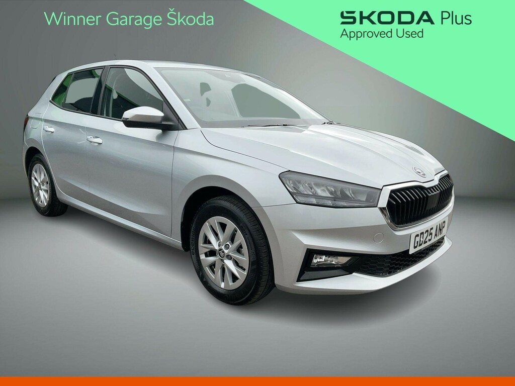 Skoda Fabia 1.0 Tsi Se Edition Euro 6 Ss GD25ANP Silver #2