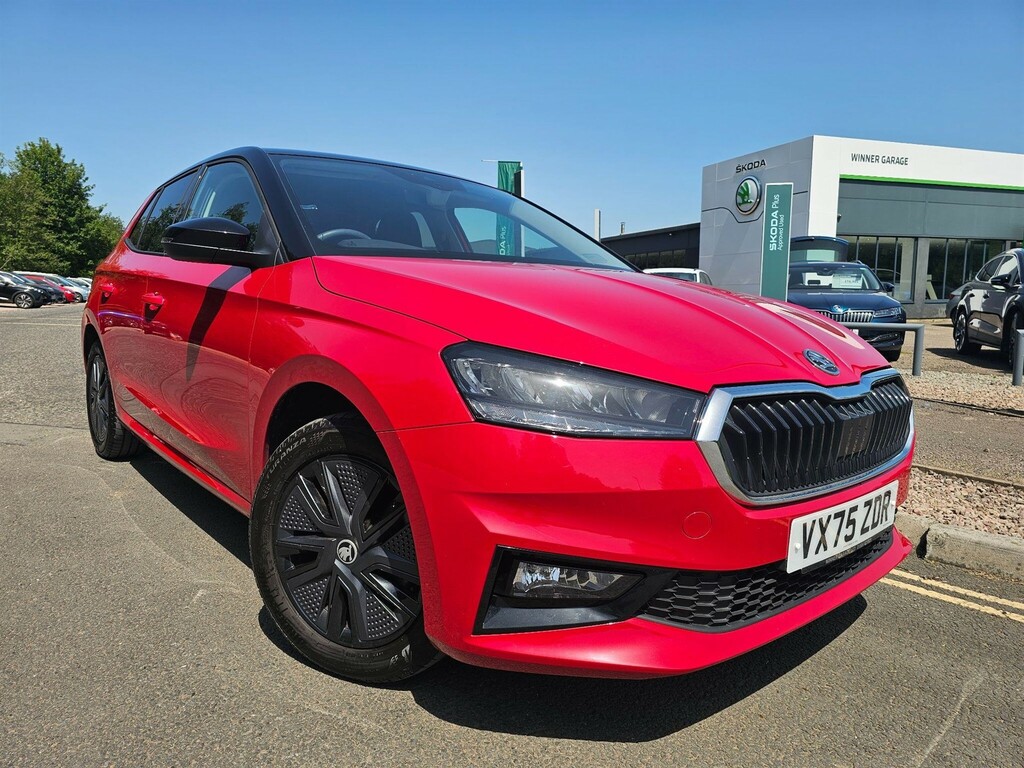 Skoda Fabia 1.0 Tsi Design Edition Euro 6 Ss Red