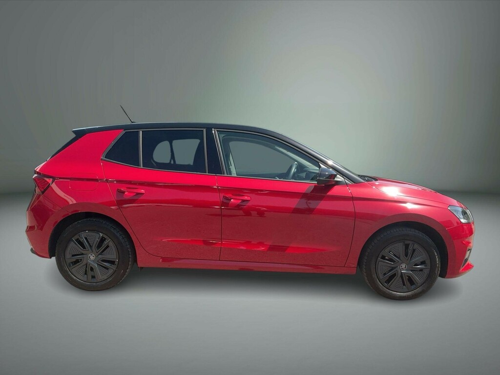 Skoda Fabia 1.0 Tsi Design Edition Euro 6 Ss VX75ZDR Red #3