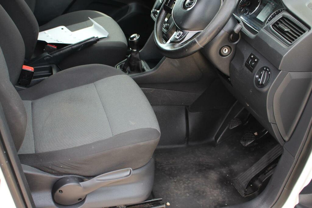 Volkswagen Caddy 2.0 Tdi C20 Startline Swb Euro 6 Ss GE19BVS White #2