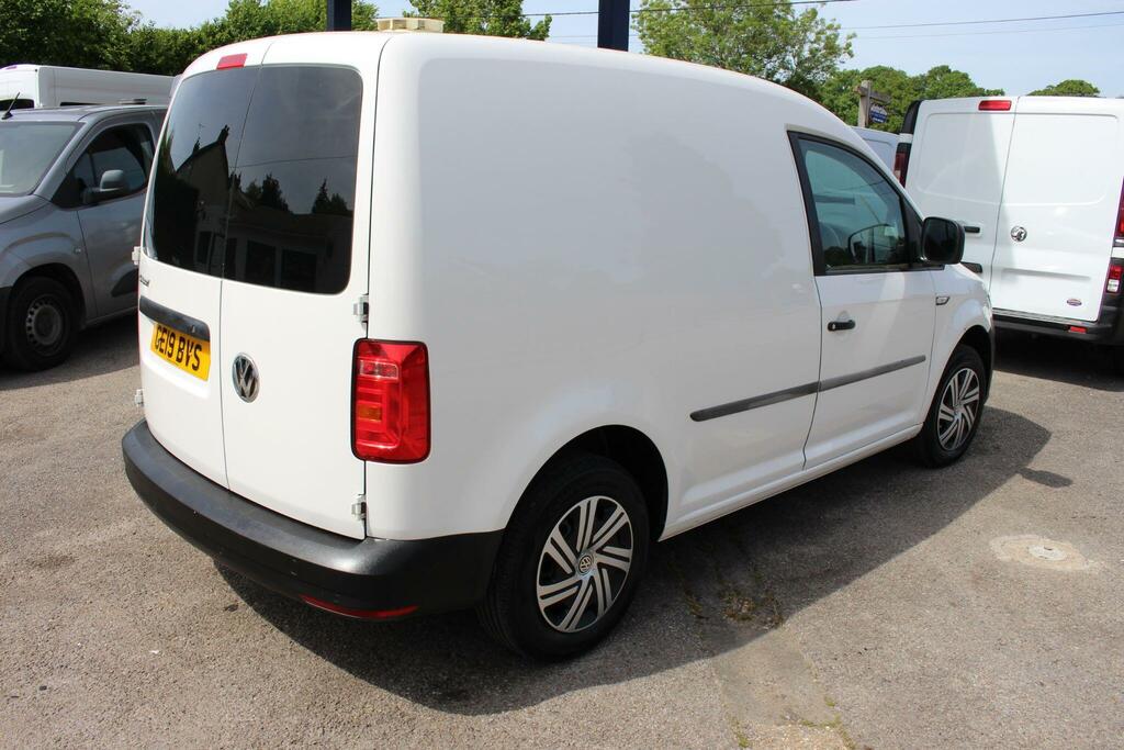 Volkswagen Caddy 2.0 Tdi C20 Startline Swb Euro 6 Ss GE19BVS White #5
