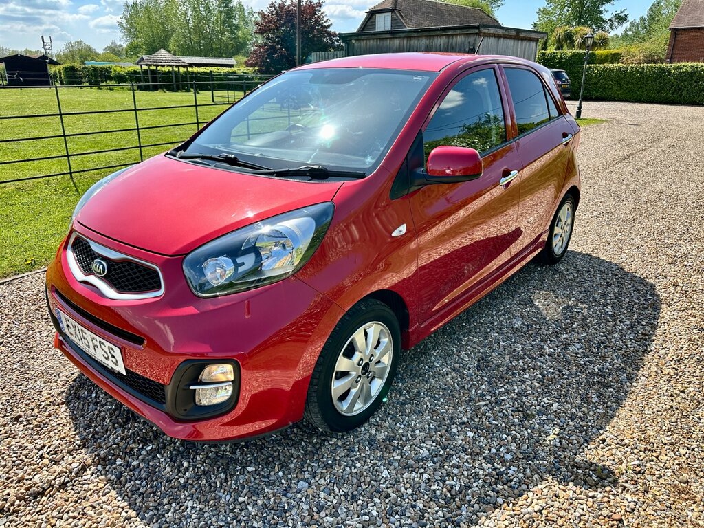 Kia Picanto 1.0 Vr7 Hatchback Euro 5 68 Bhp EX15FSS Red #6