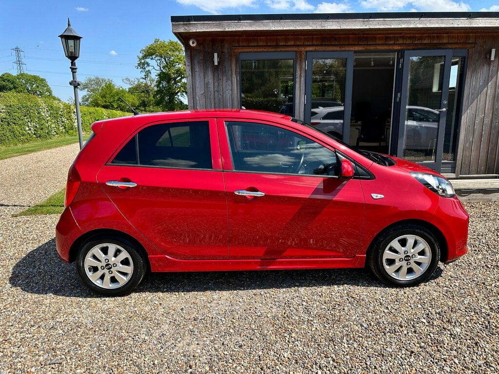 Kia Picanto 1.0 Vr7 Hatchback Euro 5 68 Bhp EX15FSS Red #2