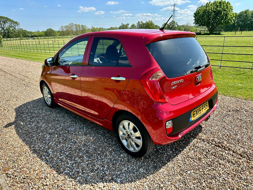 Kia Picanto 1.0 Vr7 Hatchback Euro 5 68 Bhp EX15FSS Red #4