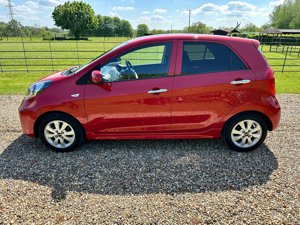 Kia Picanto 1.0 Vr7 Hatchback Euro 5 68 Bhp EX15FSS Red #5
