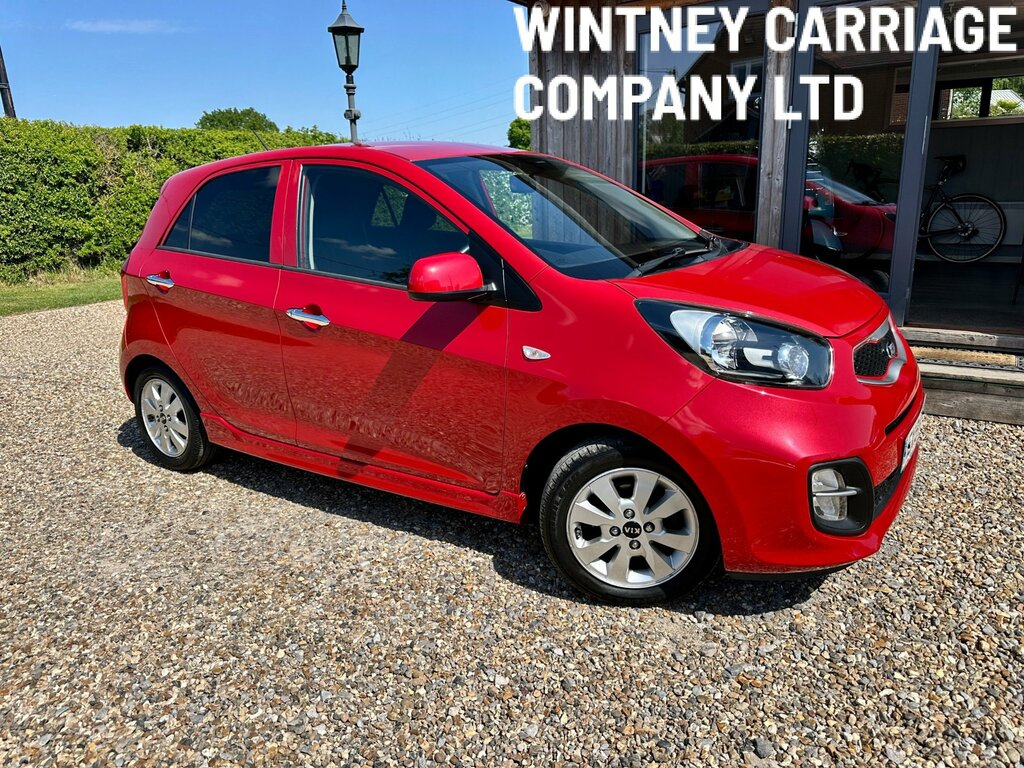 Kia Picanto 1.0 Vr7 Hatchback Euro 5 68 Bhp Red