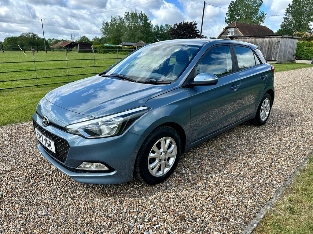 Hyundai I20 1.2 Se Hatchback Euro 6 84 Ps EX17YNR Blue #6
