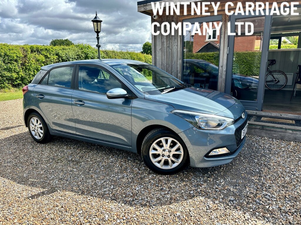 Hyundai I20 1.2 Se Hatchback Euro 6 84 Ps Blue