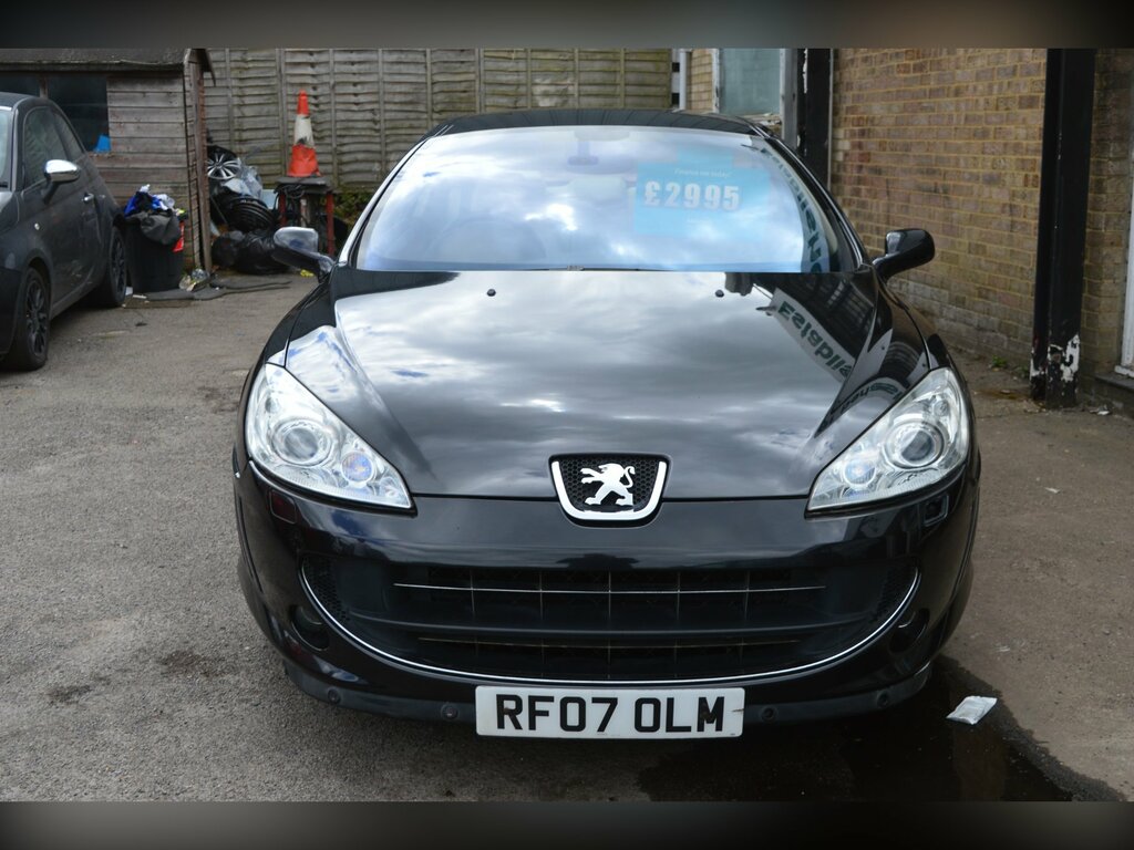 Peugeot 407 2.7 Hdi Se Coupe 226 Gkm, 2 RF07OLM Black #2