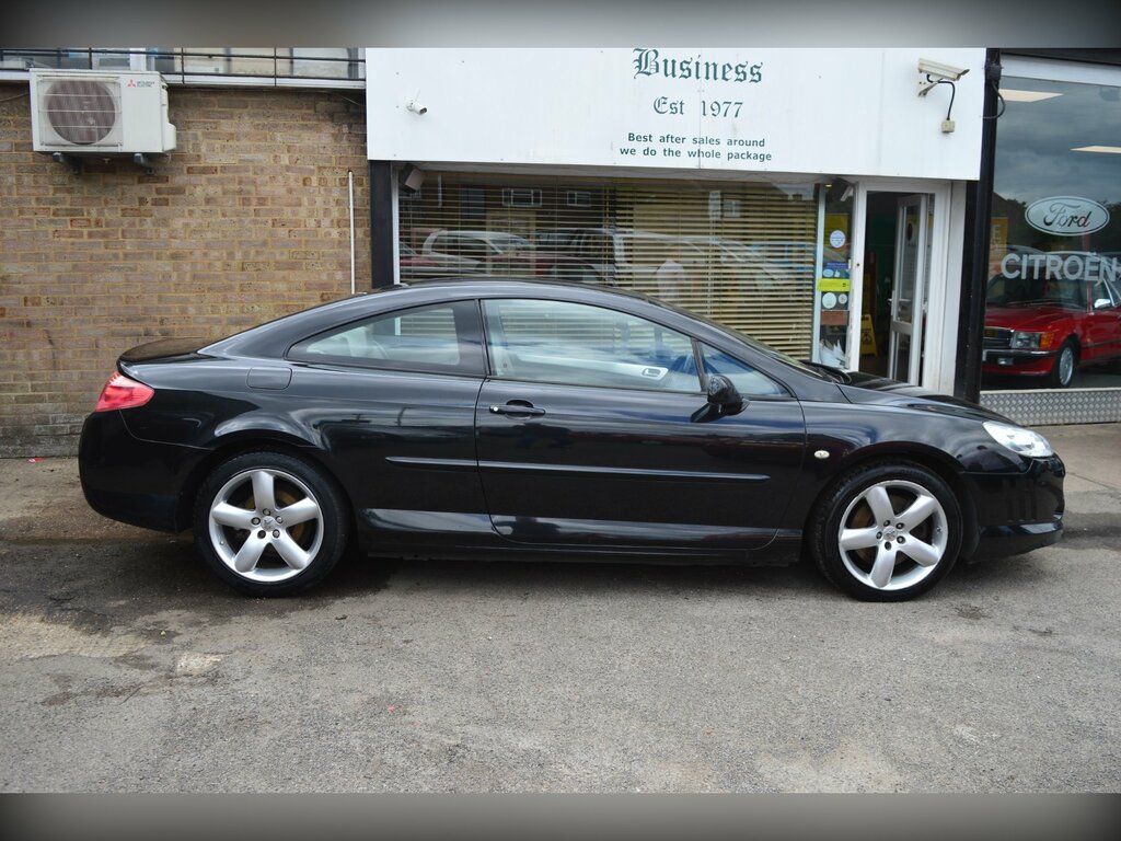 Peugeot 407 2.7 Hdi Se Coupe 226 Gkm, 2 RF07OLM Black #5