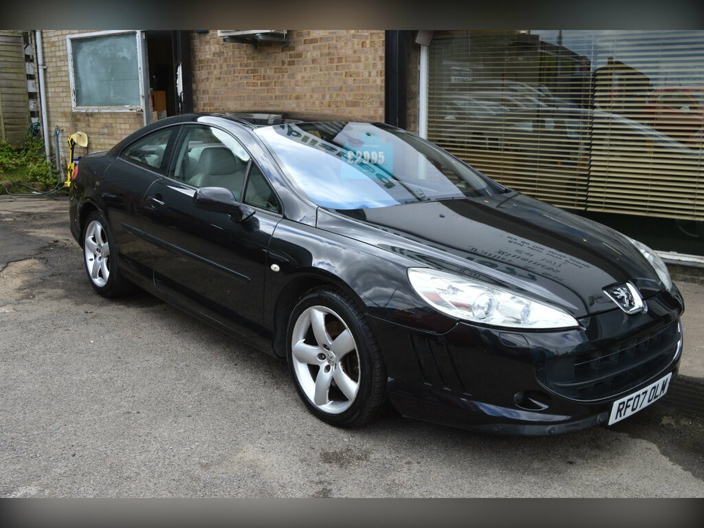 Peugeot 407 2.7 Hdi Se Coupe 226 Gkm, 2 Black