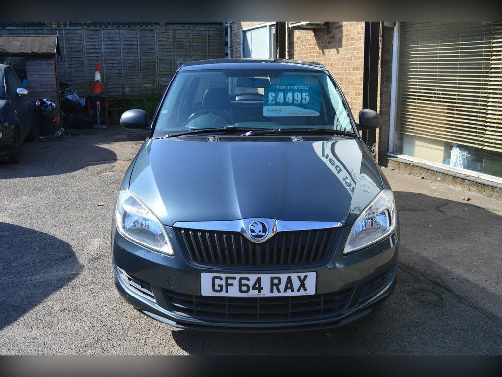 Skoda Fabia 1.2 12V S Hatchback Euro 5 60 P GF64RAX Grey #2