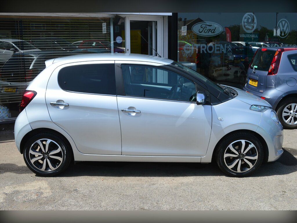 Citroen C1 1.2 Puretech Flair Hatchback Eur PE17YGZ Grey #3