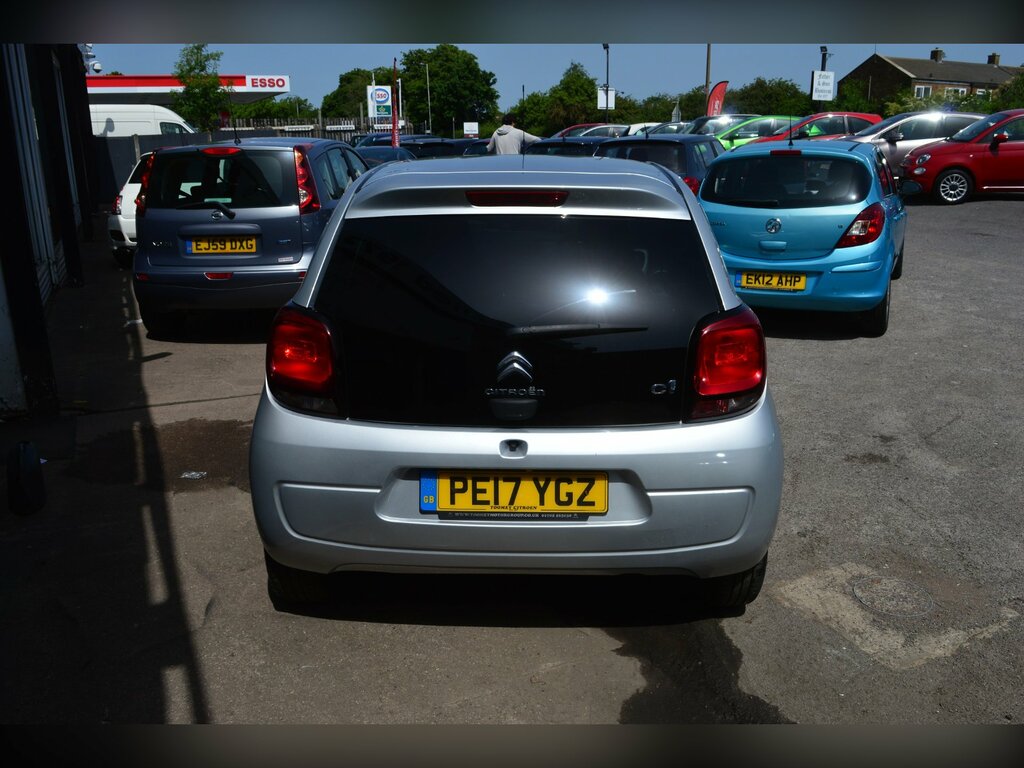 Citroen C1 1.2 Puretech Flair Hatchback Eur PE17YGZ Grey #4