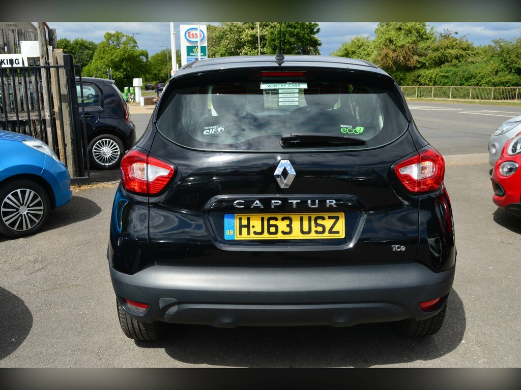 Renault Captur 0.9 Tce Energy Expression Suv HJ63USZ Black #4