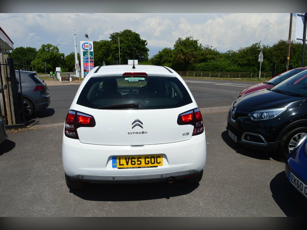Citroen C3 1.2 Puretech Selection Hatchback LV65GOC White #4