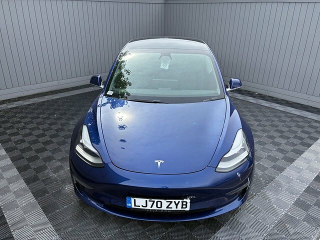 Tesla Model 3 Dual Motor Performance Saloon LJ70ZYB Blue #5
