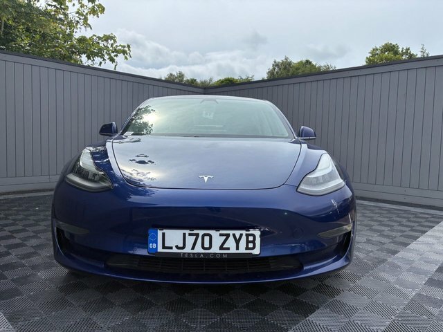 Tesla Model 3 Dual Motor Performance Saloon LJ70ZYB Blue #6