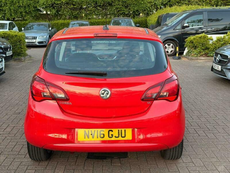 Vauxhall Corsa 1.4I Ecoflex Energy Euro NV16GJU Red #5