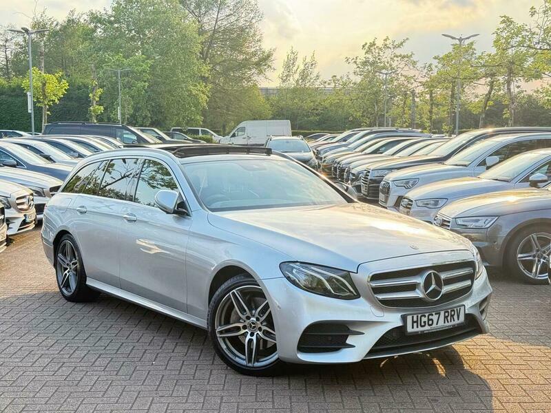 Mercedes-Benz E Class 2.0 E220d Amg Line Silver