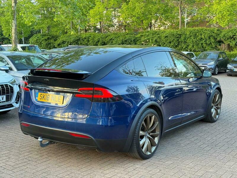 Tesla Model X 75D Dual Motor SK18NLE Blue #5