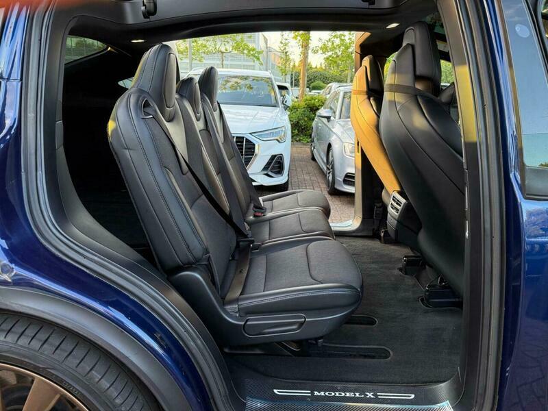 Tesla Model X 75D Dual Motor SK18NLE Blue #4