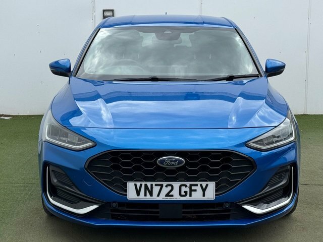 Ford Focus Ecoblue St-line Vignale Hatchback VN72GFY Blue #5