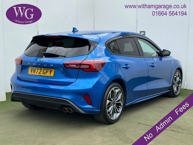 Ford Focus Ecoblue St-line Vignale Hatchback VN72GFY Blue #2