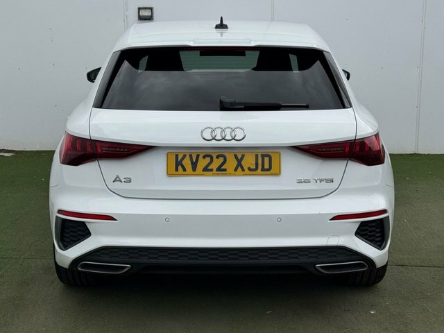 Audi A3 Tfsi 35 S Line KV22XJD White #6