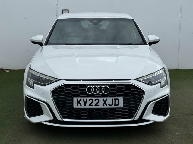 Audi A3 Tfsi 35 S Line KV22XJD White #5