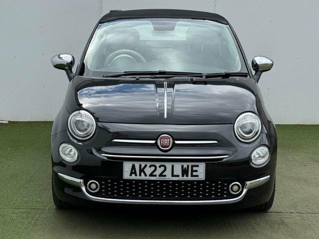 Fiat 500C Mhev Dolcevita Convertible Black #6