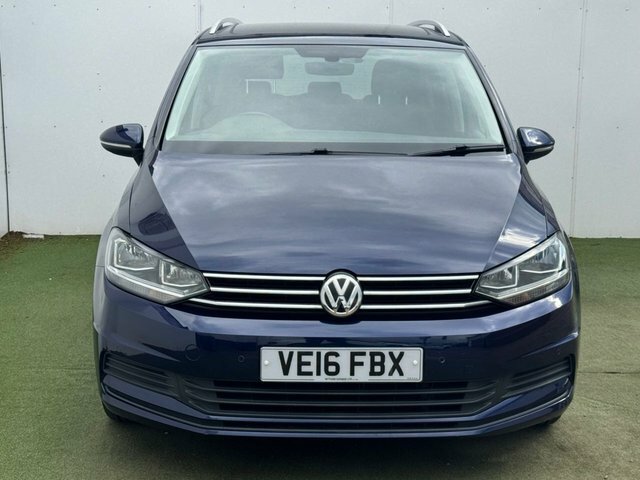 Volkswagen Touran Tdi Bluemotion Tech Se Blue #5