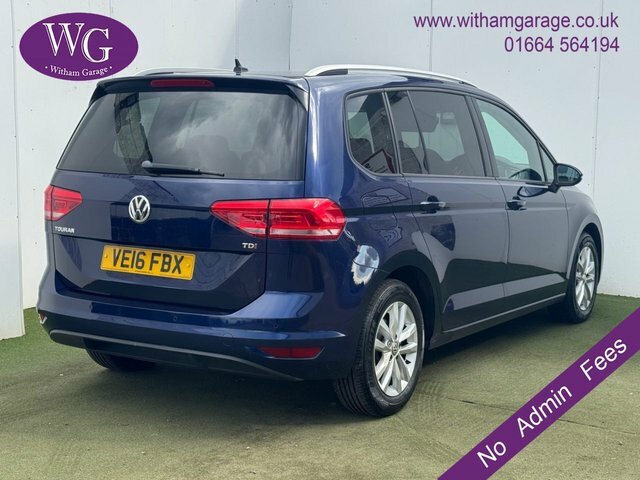 Volkswagen Touran Tdi Bluemotion Tech Se Blue #2
