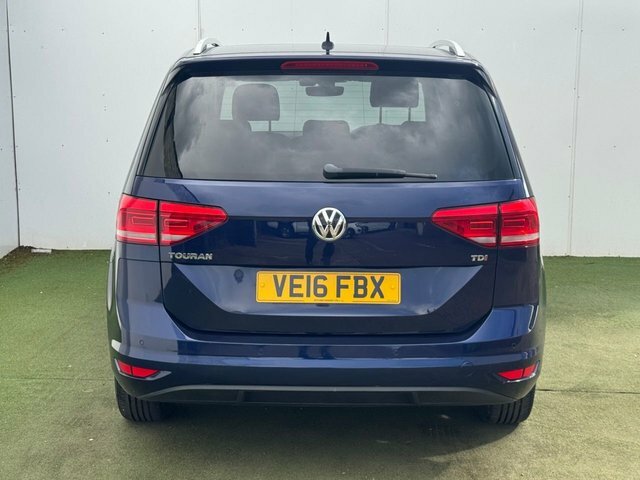 Volkswagen Touran Tdi Bluemotion Tech Se Blue #6
