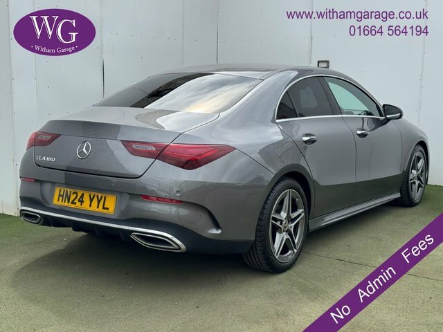 Mercedes-Benz CLA Class Cla180h Mhev Amg Line HN24YYL Grey #2