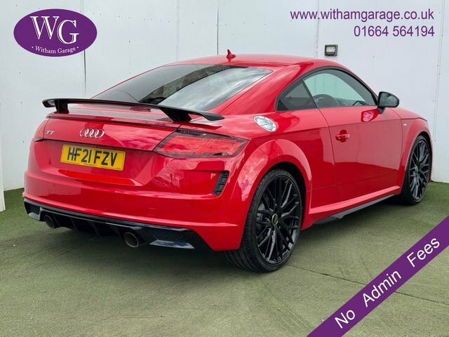Audi TT Tfsi 40 Black Edition HF21FZV Red #2