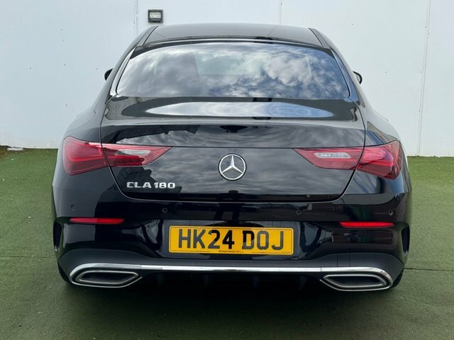 Mercedes-Benz CLA Class Cla180h Mhev Amg Line HK24DOJ Black #6