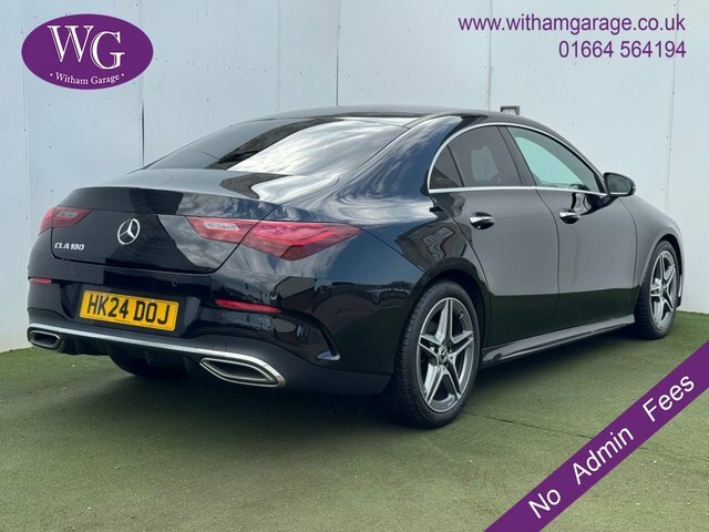 Mercedes-Benz CLA Class Cla180h Mhev Amg Line HK24DOJ Black #2