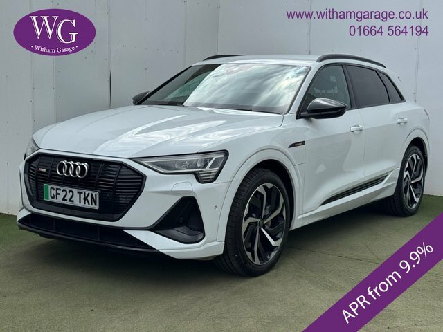 Audi E-tron Black Edition Suv White