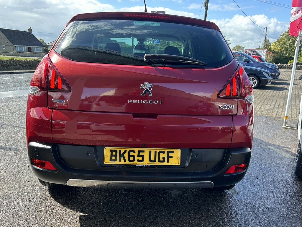 Peugeot 3008 Suv 1.6 Bluehdi Allure 2015 BK65UGF Red #4
