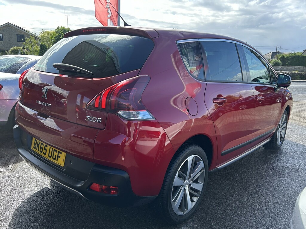 Peugeot 3008 Suv 1.6 Bluehdi Allure 2015 BK65UGF Red #5