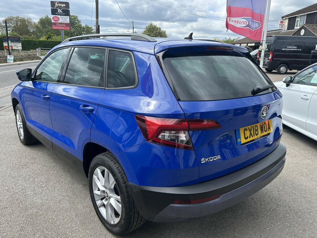 Skoda Karoq 1.0 Tsi Se Technology CX18WOA Blue #4