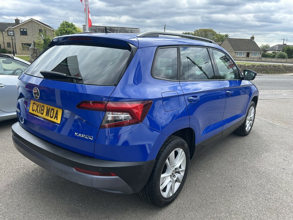 Skoda Karoq 1.0 Tsi Se Technology CX18WOA Blue #6