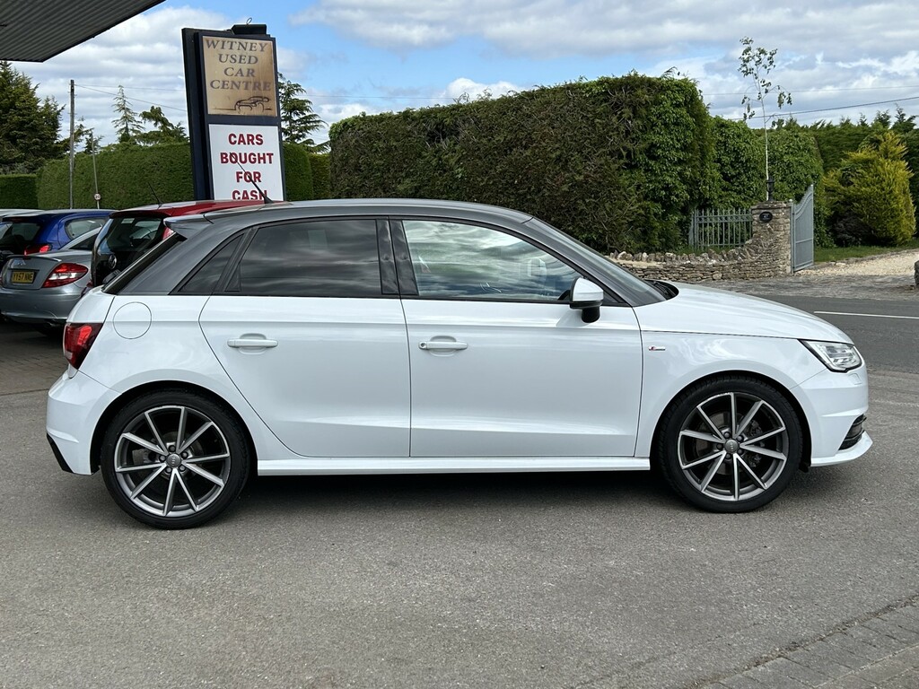 Audi A1 Hatchback 1.4 Tfsi Black Edition 2018 GD18FDX White #6