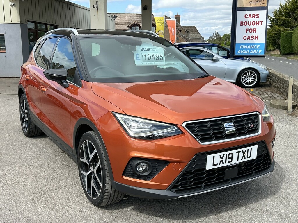 Seat Arona Suv 1.0 Tsi Fr Sport 2019 Orange