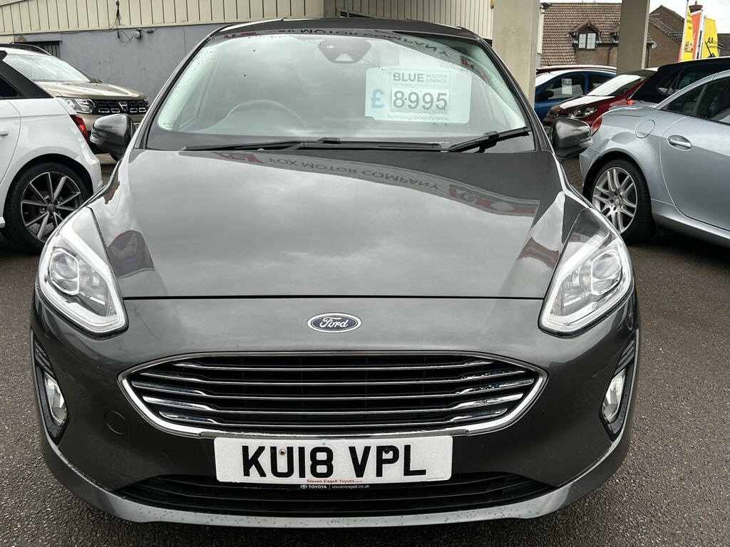 Ford Fiesta 1.0 T Ecoboost Titanium KU18VPL Grey #2
