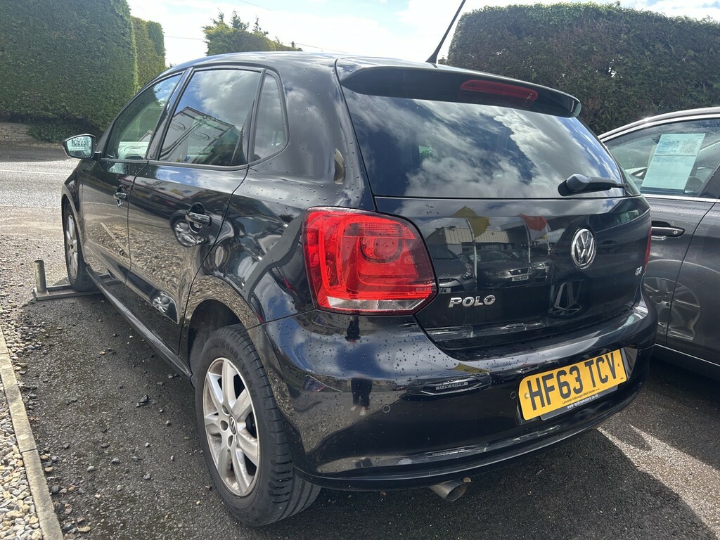 Volkswagen Polo Hatchback 1.4 Match Edition 2013 HF63TCV Black #2