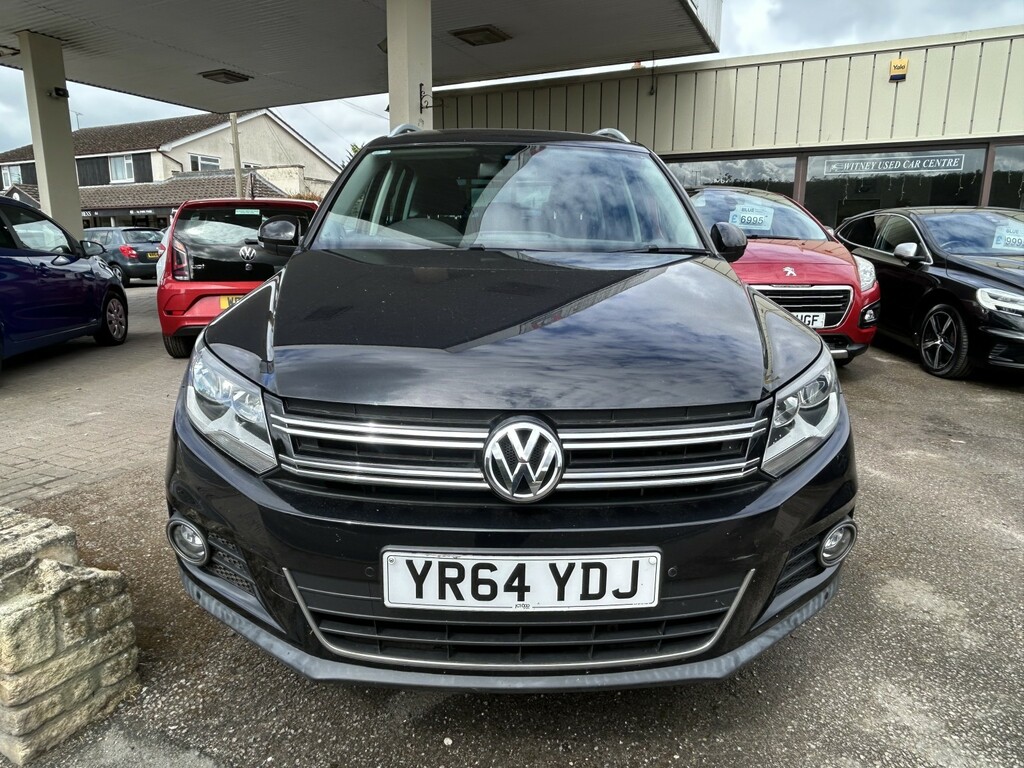Volkswagen Tiguan Suv 2.0 Tdi Bluemotion Tech Match 2014 YR64YDJ Black #6