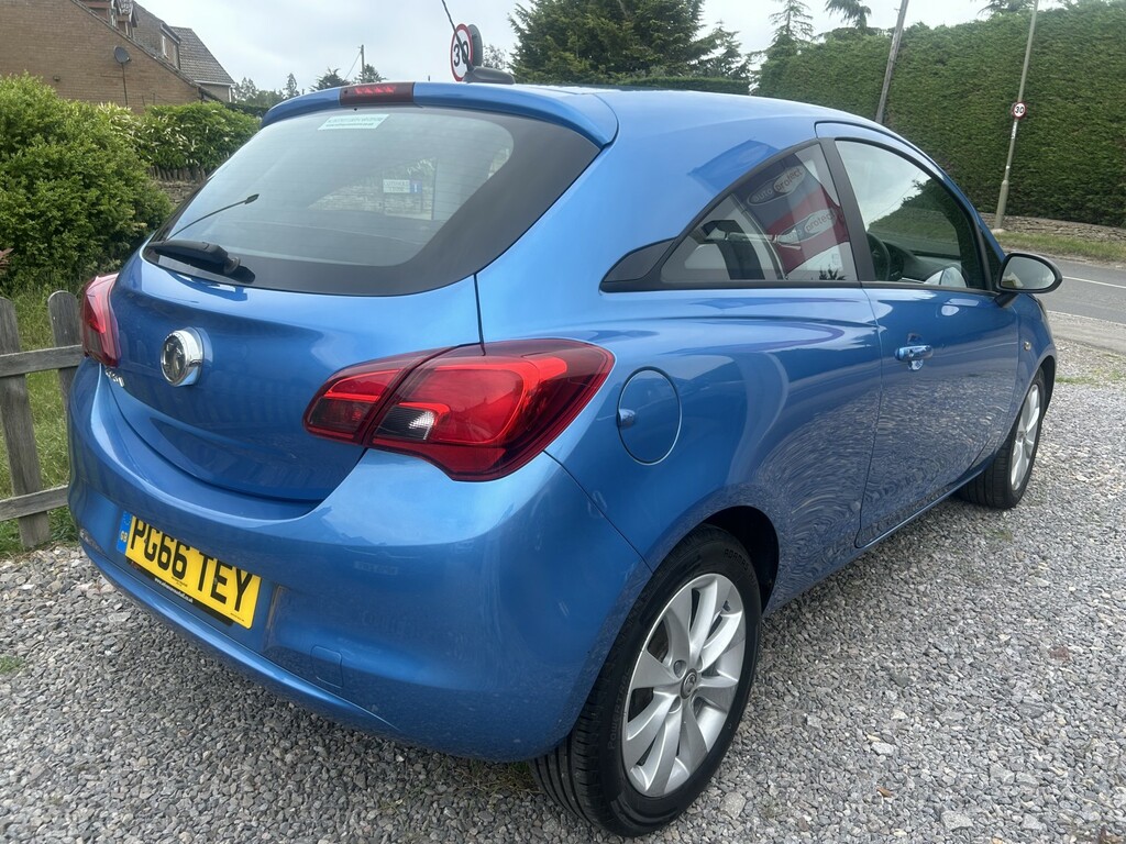 Vauxhall Corsa Hatchback 1.4 I Ecoflex Energy 2017 PG66TEY Blue #4